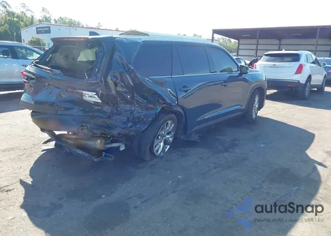 2025 Toyota Grand Highlander Limited from USA, damaged, VIN 5TDAAAB59SS072430